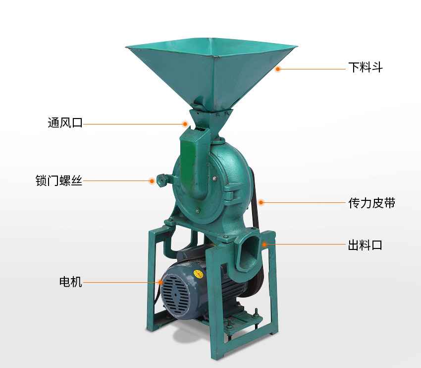 多功能粉碎機(jī)結(jié)構(gòu)